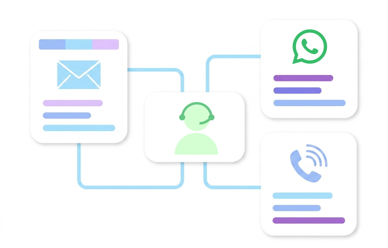Multi-Platform Communication illustration