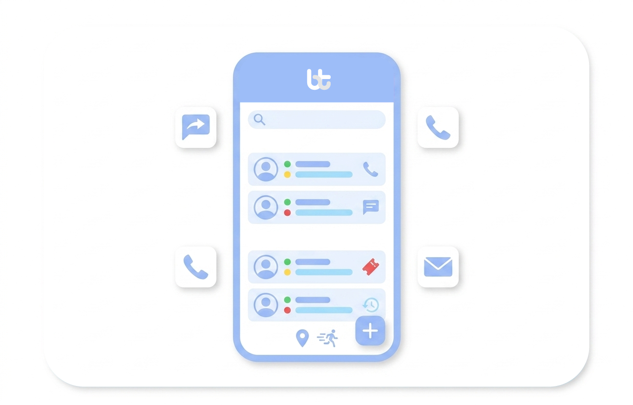 On-the-go Support illustration